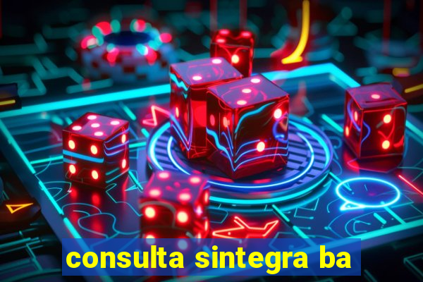 consulta sintegra ba